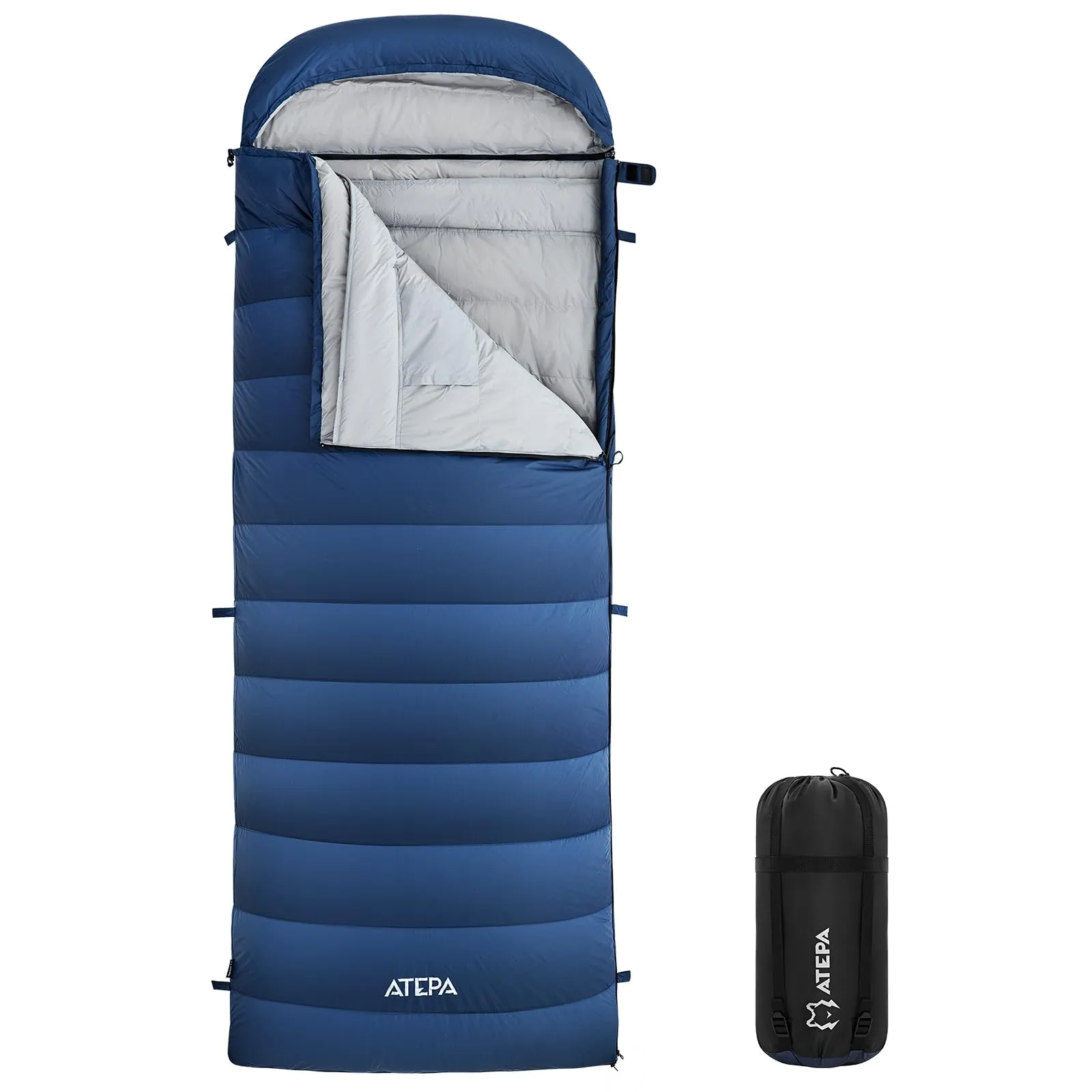ATEPA ELEMENTS 600 Down Sleeping Bag - Wearable