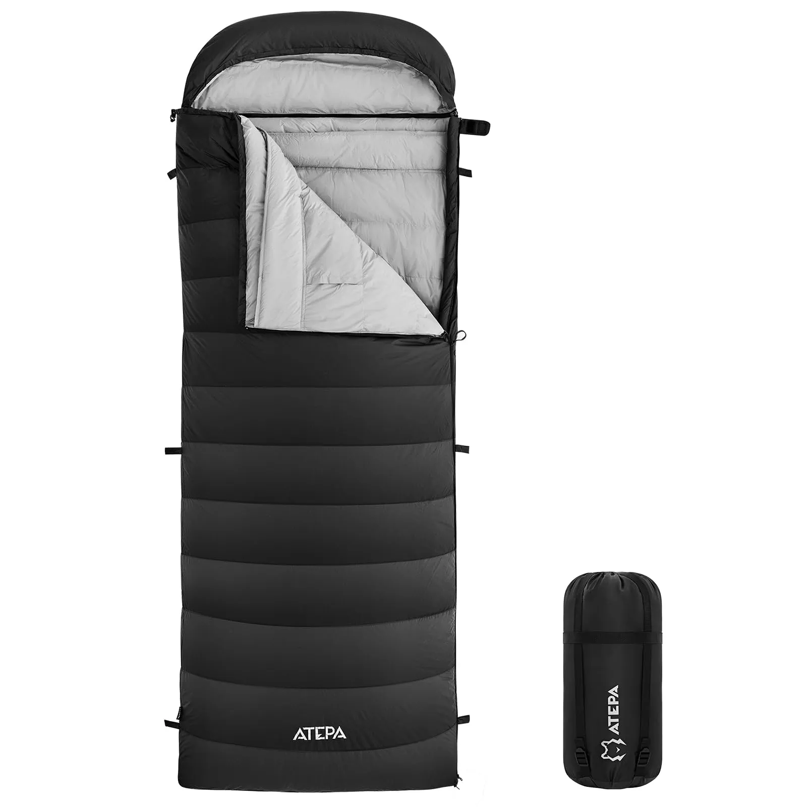 ATEPA ELEMENTS 600 Down Sleeping Bag - Wearable