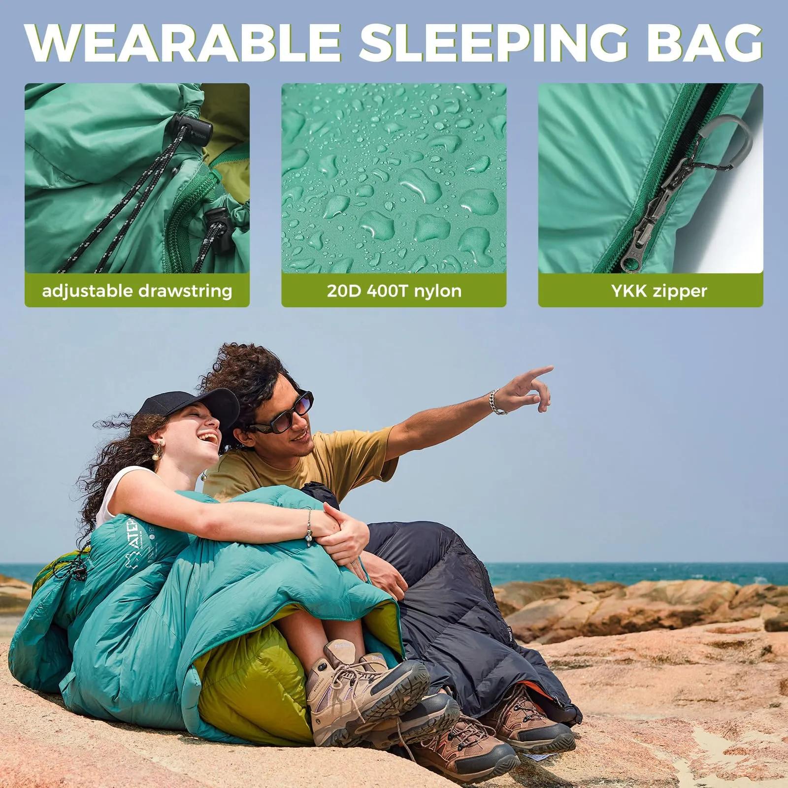ATEPA Ultralight Coldmaster Down Sleeping Bag