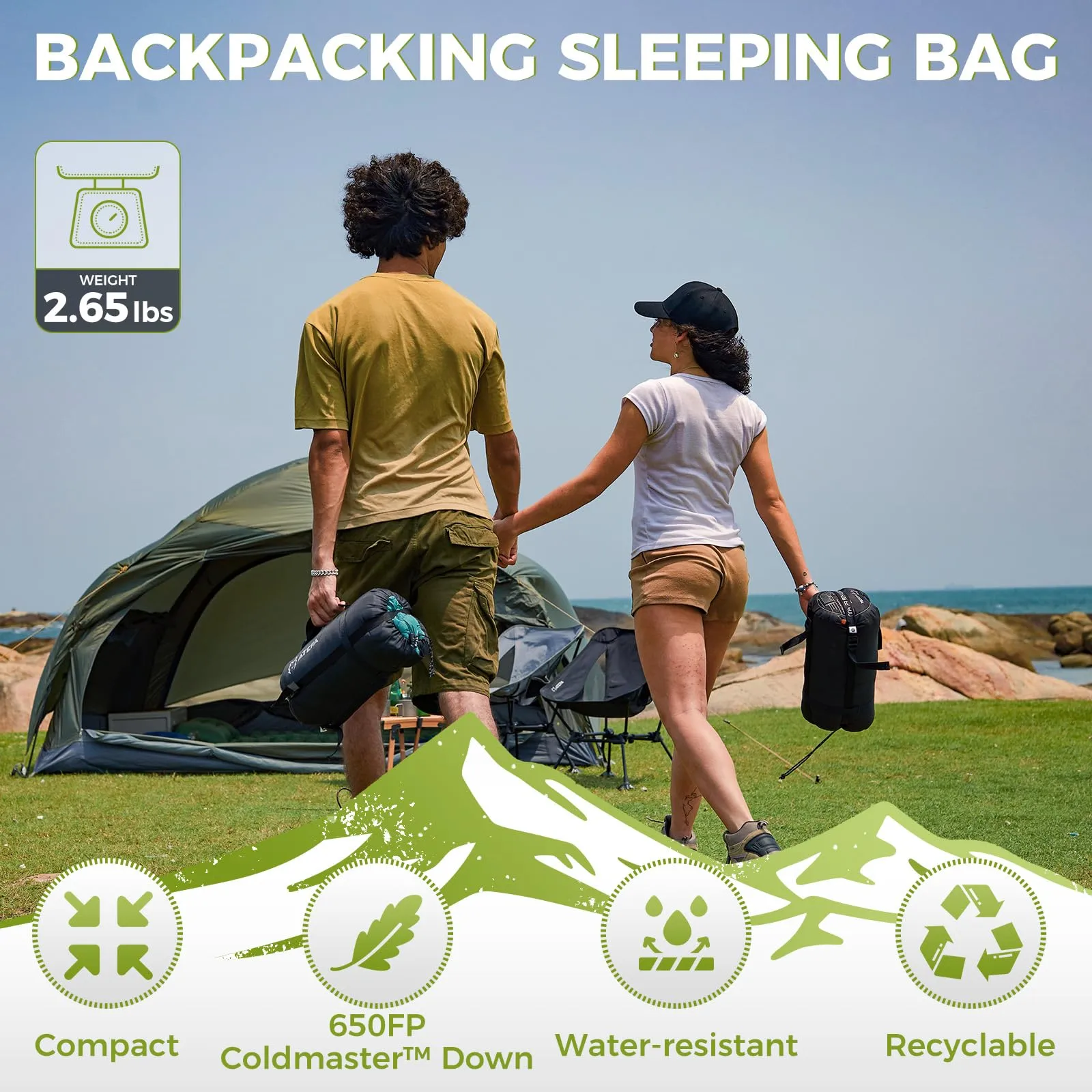 ATEPA Ultralight Coldmaster Down Sleeping Bag