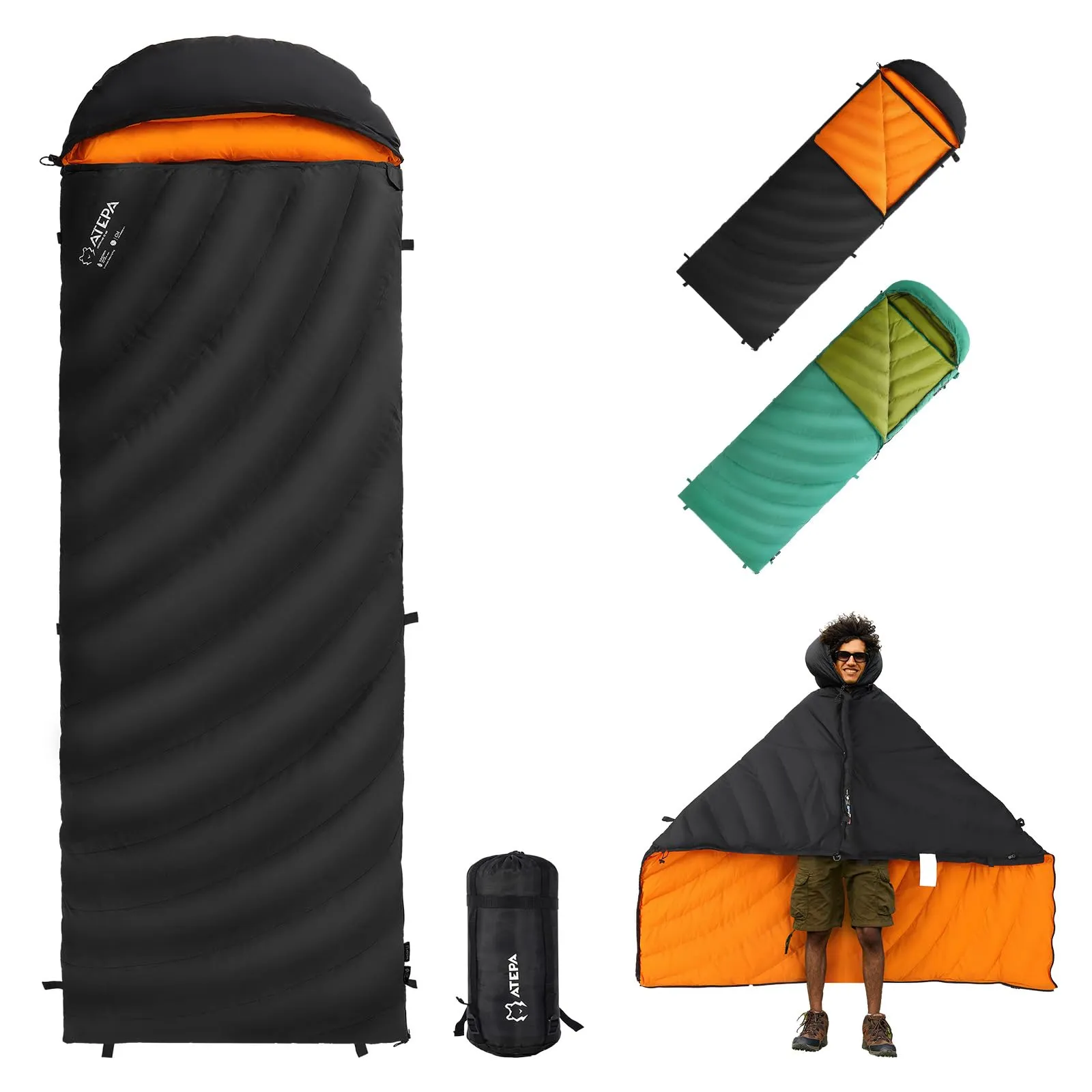 ATEPA Ultralight Coldmaster Down Sleeping Bag