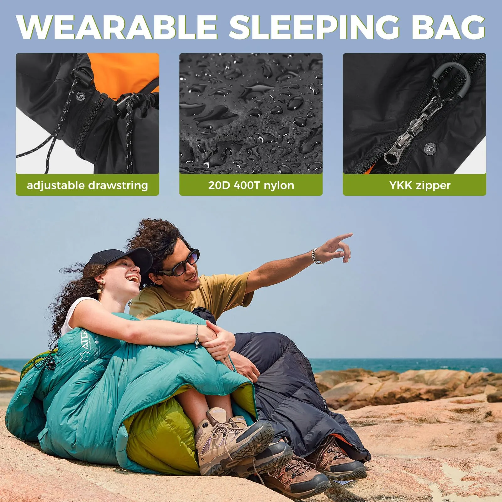 ATEPA Ultralight Coldmaster Down Sleeping Bag