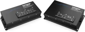 AudioControl ACX-300.4 4-Channel Powersports/Marine Amplifier — 50 watts RMS x 4 with AudioControl ACX-600.1 All Weather Monoblock Amplifier
