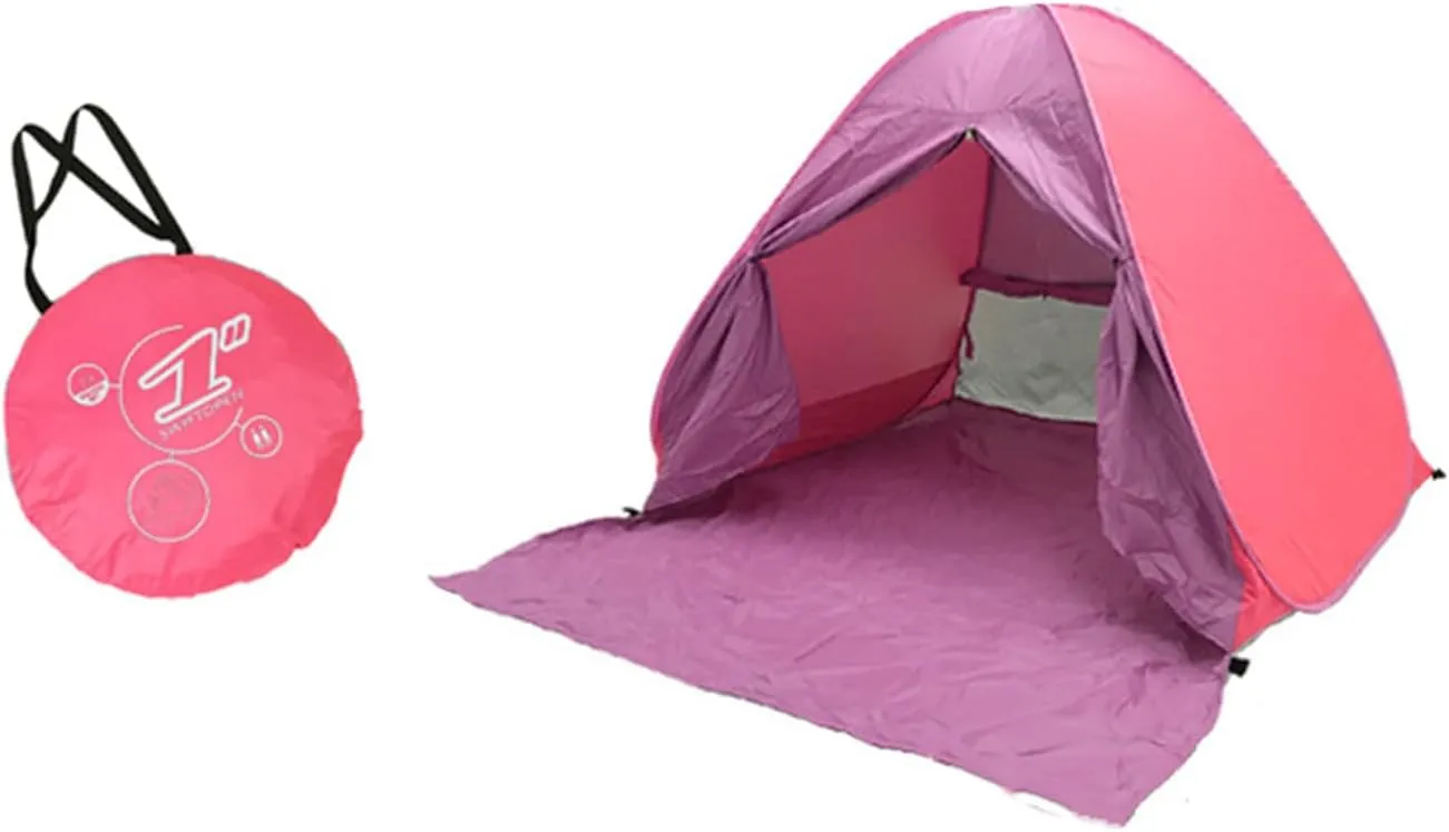Automatic Quick Open Camping Tent with Carring Bag Outdoor Quick Setup Tent 2-3 Persons Beach Tent Easy to Setup