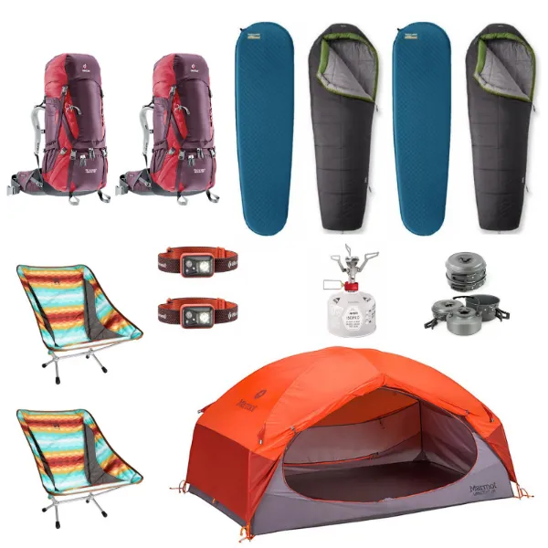 Backpacking Set for Two