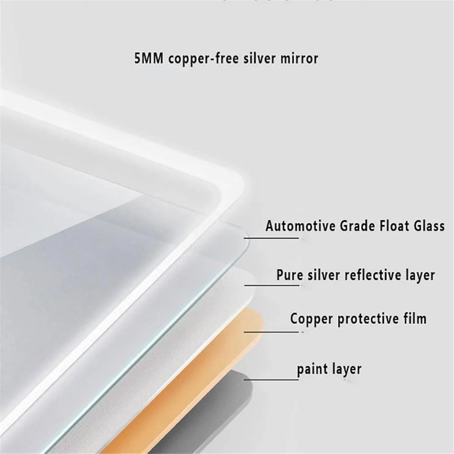 Bathroom Mirror, Rectangular Decorative LED Makeup Mirror with Anti-Fog and Smart Touch Buttons(White Light,27.6" L x 19.7" W)