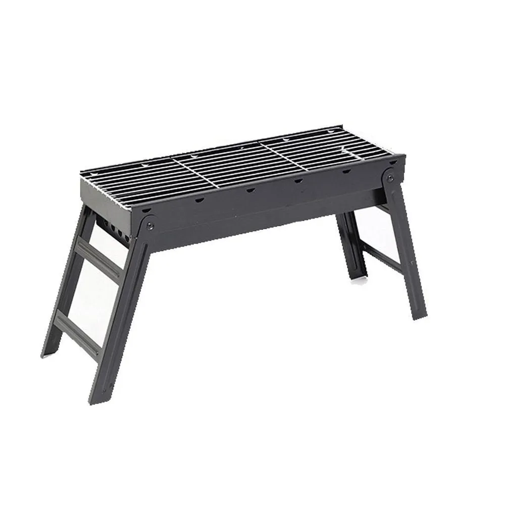 BBQ Charcoal Grill Foldable Portable Camping Hibachi Picnic - Large
