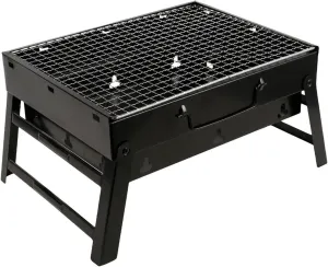 BBQ Grill Charcoal Grills Folding Barbecue Portable Compact Bar Smoking Outdoor Camping