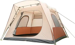 Beach Tent for 5-8 Person, Changing Room Privacy Tent, Double Layers, for Family, Festival, Hiking, Backpacking, Easy to Set up and Package