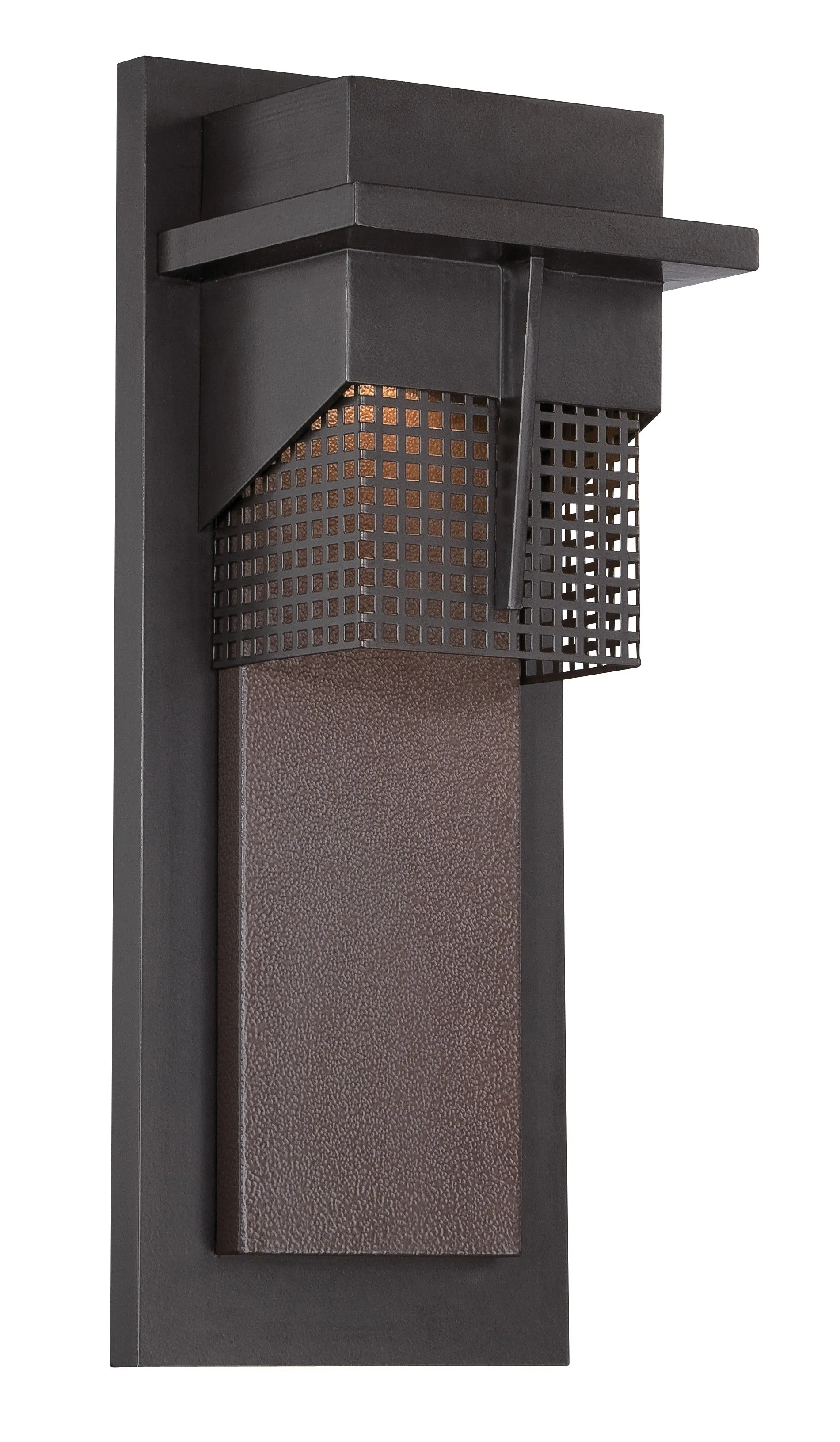 Beacon LED Wall Lantern in Burnished Bronze