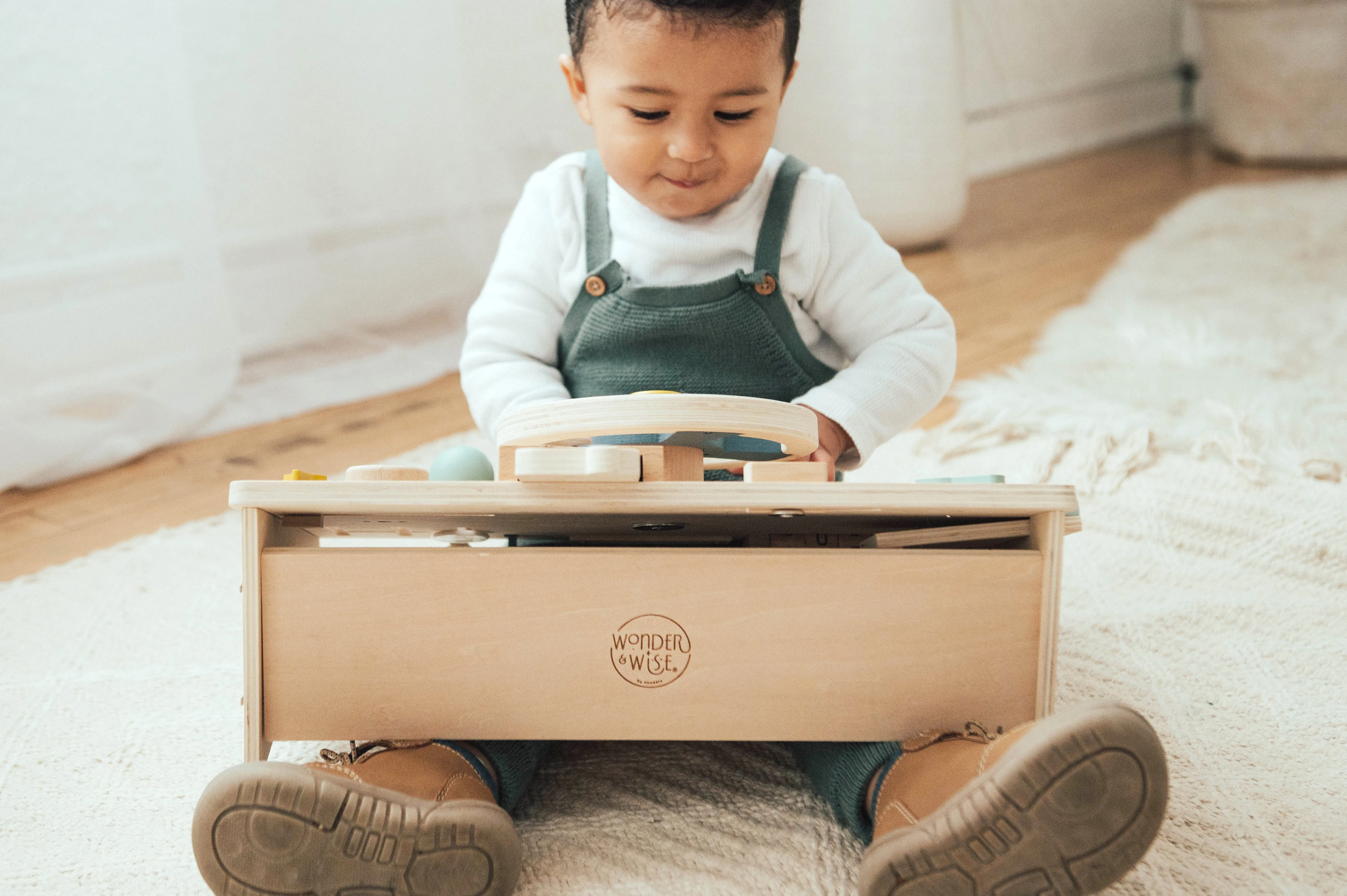 Beep Beep Busy Board by Wonder and Wise