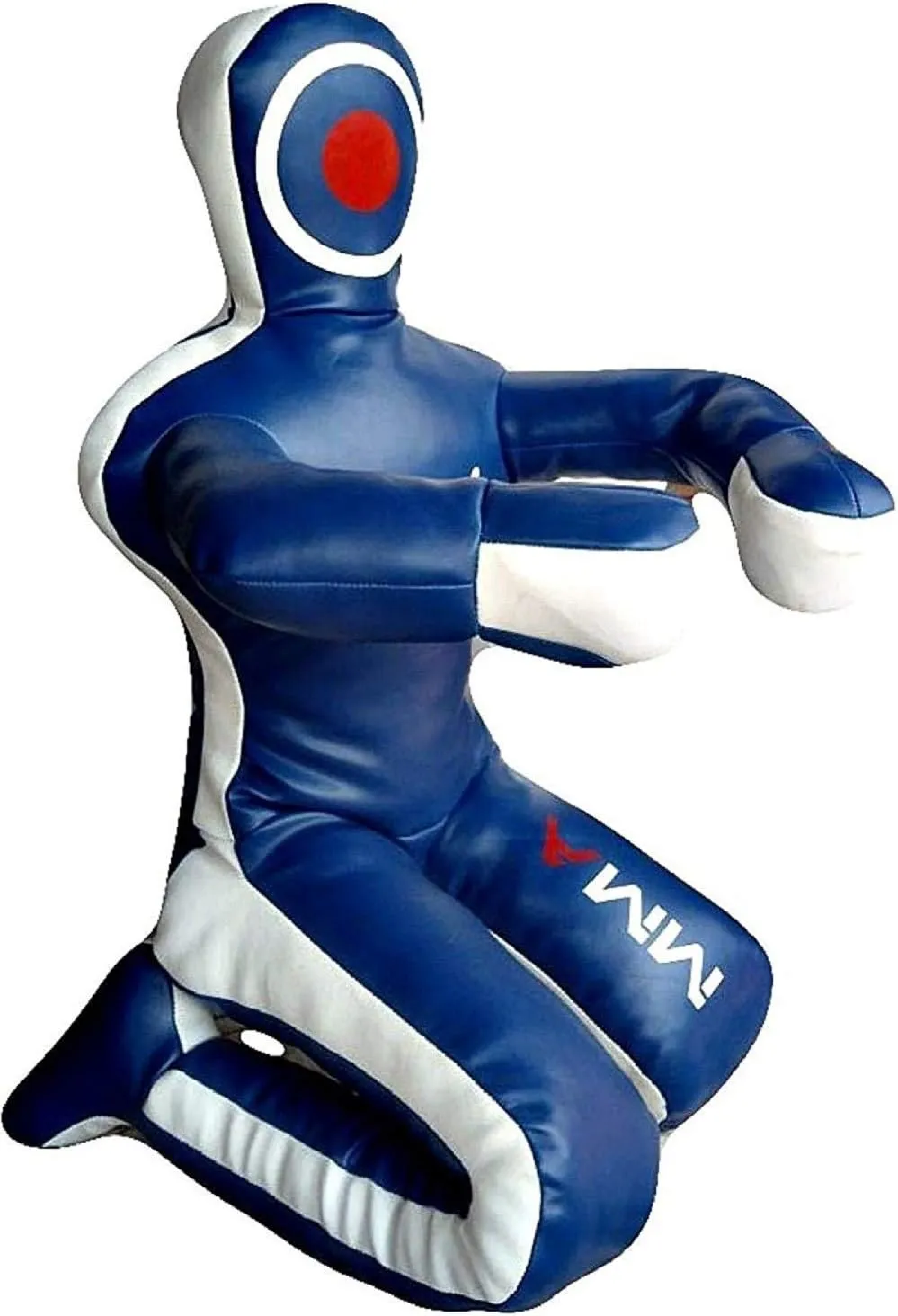 Bestzo MMA Martial Arts Brazilian Grappling Dummy Jiu Jitsu Punching Bag Sitting Position-Unfilled Hands on Front