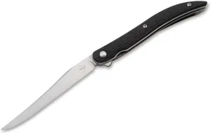 BÖKER PLUS Urban Texas Tooth Pick G-10 - pocket knife with G10 handle scales - folding knife with VG-10 blade - small knife with clip