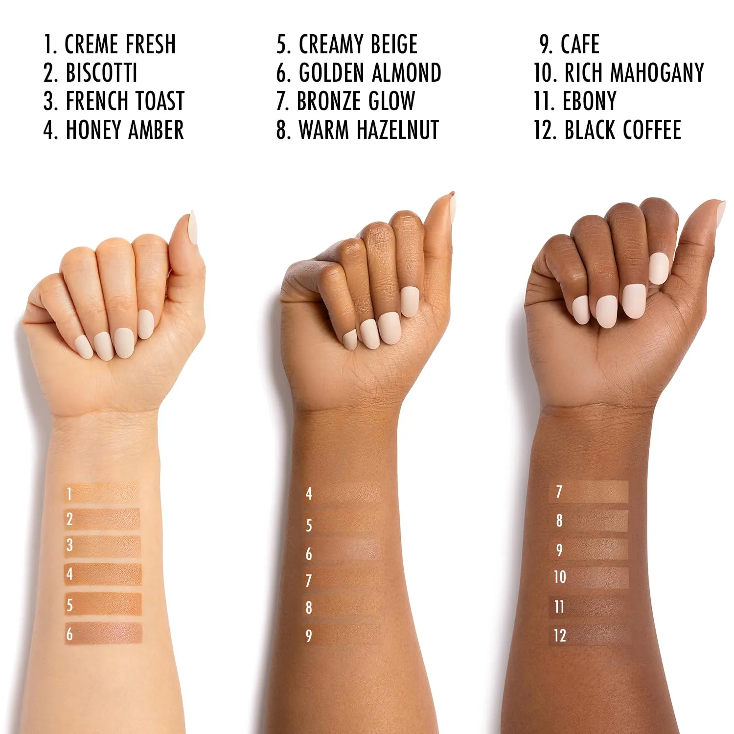 Black Radiance Pressed Powder, Creamy Beige #8604A (Pack of 4)