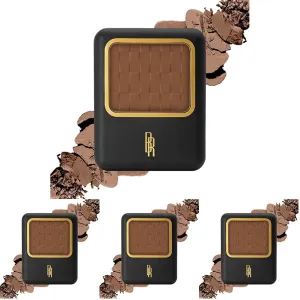 Black Radiance Pressed Powder, Creamy Beige #8604A (Pack of 4)