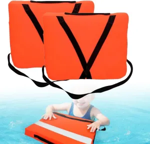Boat Throwable Flotation Device, 2025 Upgraded High Buoyancy Boat Throw Cushion with Strap, Swimming & Rescue Boat Throwable Flotation Device, Orange Throwable Flotation Cushion