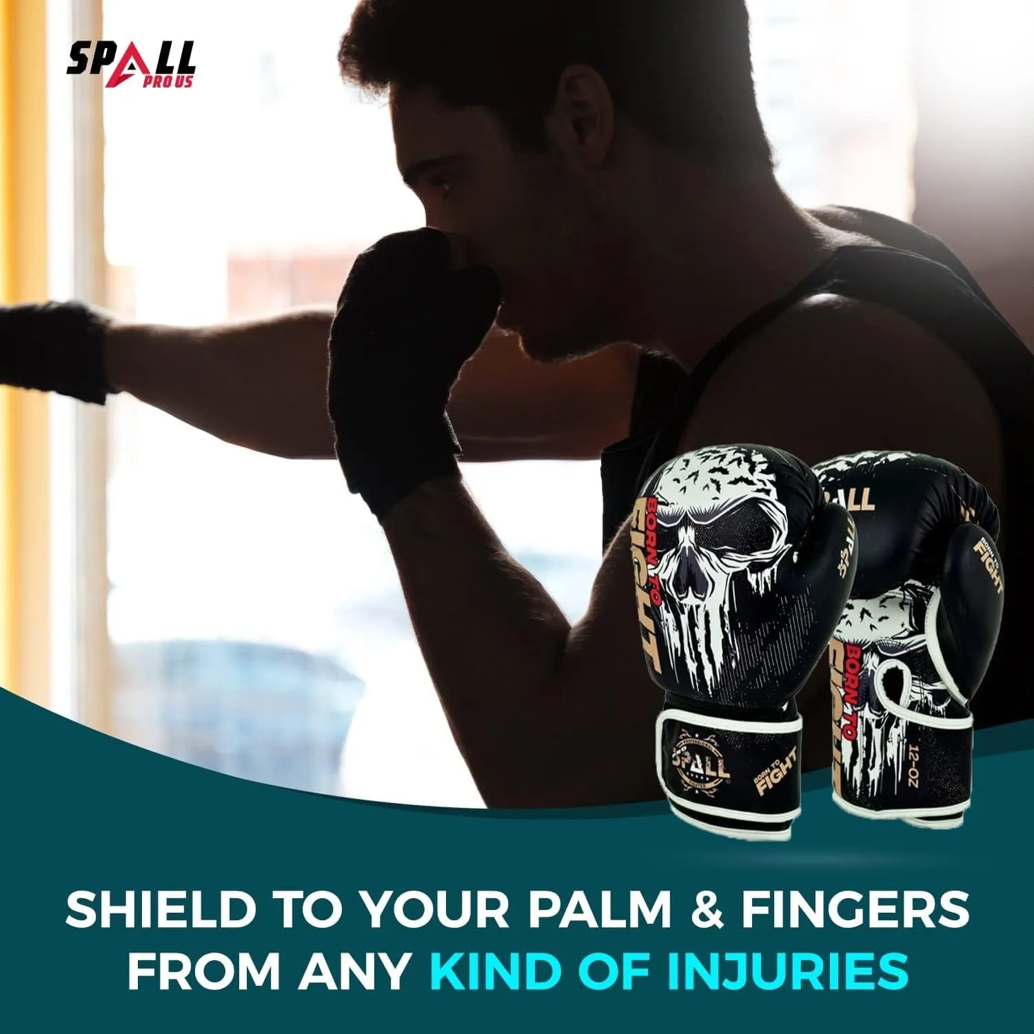 Boxing Gloves for Men & Women - Pro Training Sparring Punching Gloves - Muay Thai MMA, Kickboxing Heavy Bag Workout Leather Boxing Gloves