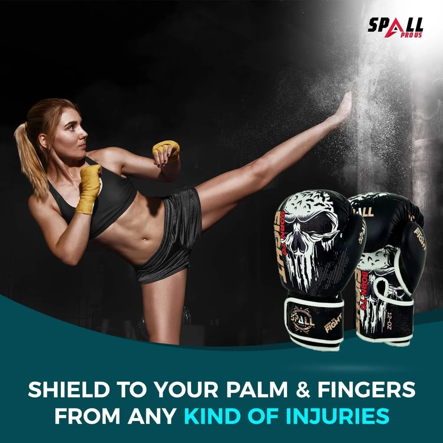 Boxing Gloves for Men & Women - Pro Training Sparring Punching Gloves - Muay Thai MMA, Kickboxing Heavy Bag Workout Leather Boxing Gloves
