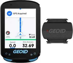 Bundle: GEOID Bike Computer GPS Wireless and Cadence/Speed Sensor