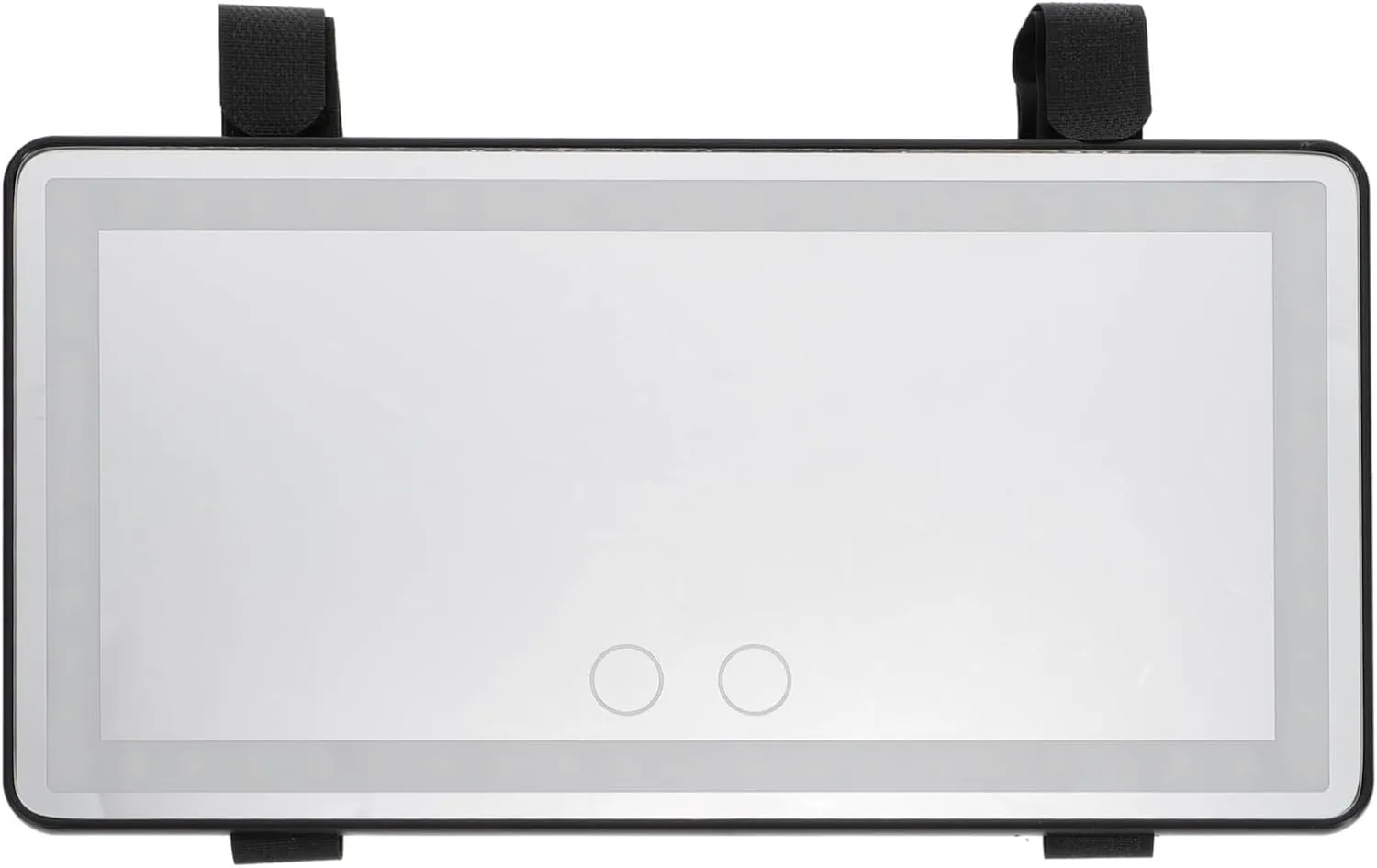Cabilock 1Pc LED Makeup Mirror with Fill Light Touch Control Dimmable Brightness Compact Car Vanity Mirror for Easy Makeup Application Family and Friends