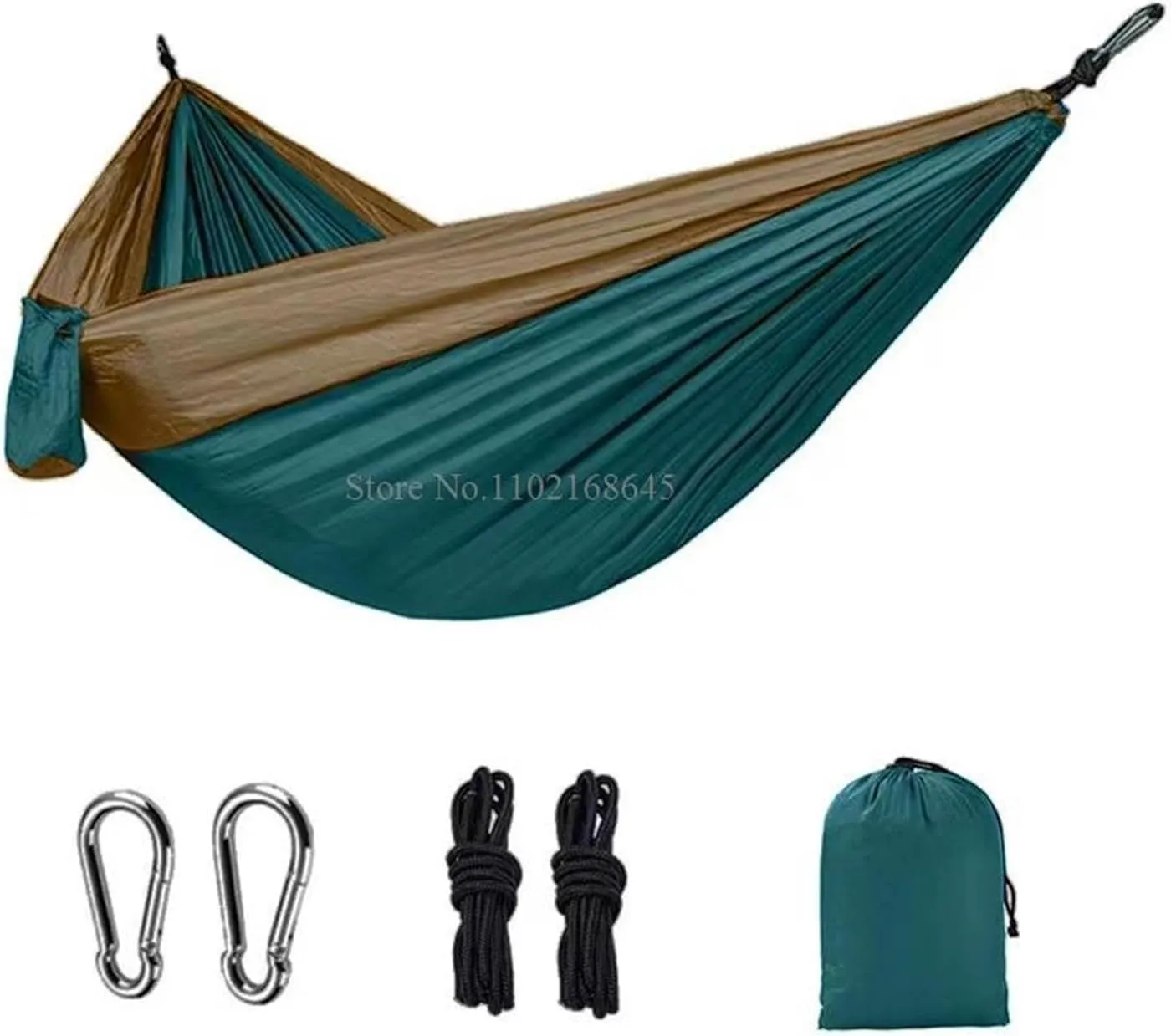Camp Double Nylon Hammocks Camping Portable Parachute Hammock Outdoor Hiking Travel Backpacking Camping Gear Strong