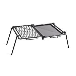 CAMPFIRE FOLDABLE CAMP GRILL & HOT PLATE