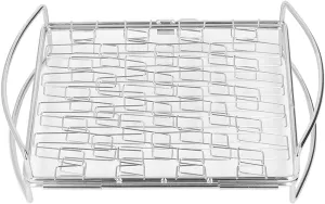 Camping Fire Grill Folding Portable Camping Grill Professional Stainless Steel Barbecue Net Rack