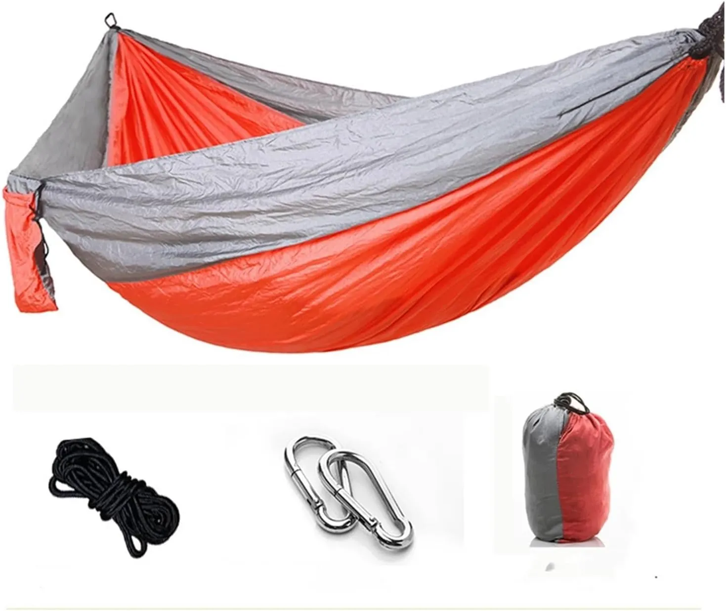 Camping Hammock Outdoor Tourist Double Camping Hammocks Portable Travel Garden Sleeping Leisure Hanging Hammock Swing Nature Hike (Color : 14)
