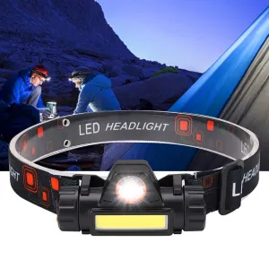 Camping Headlight With Battery