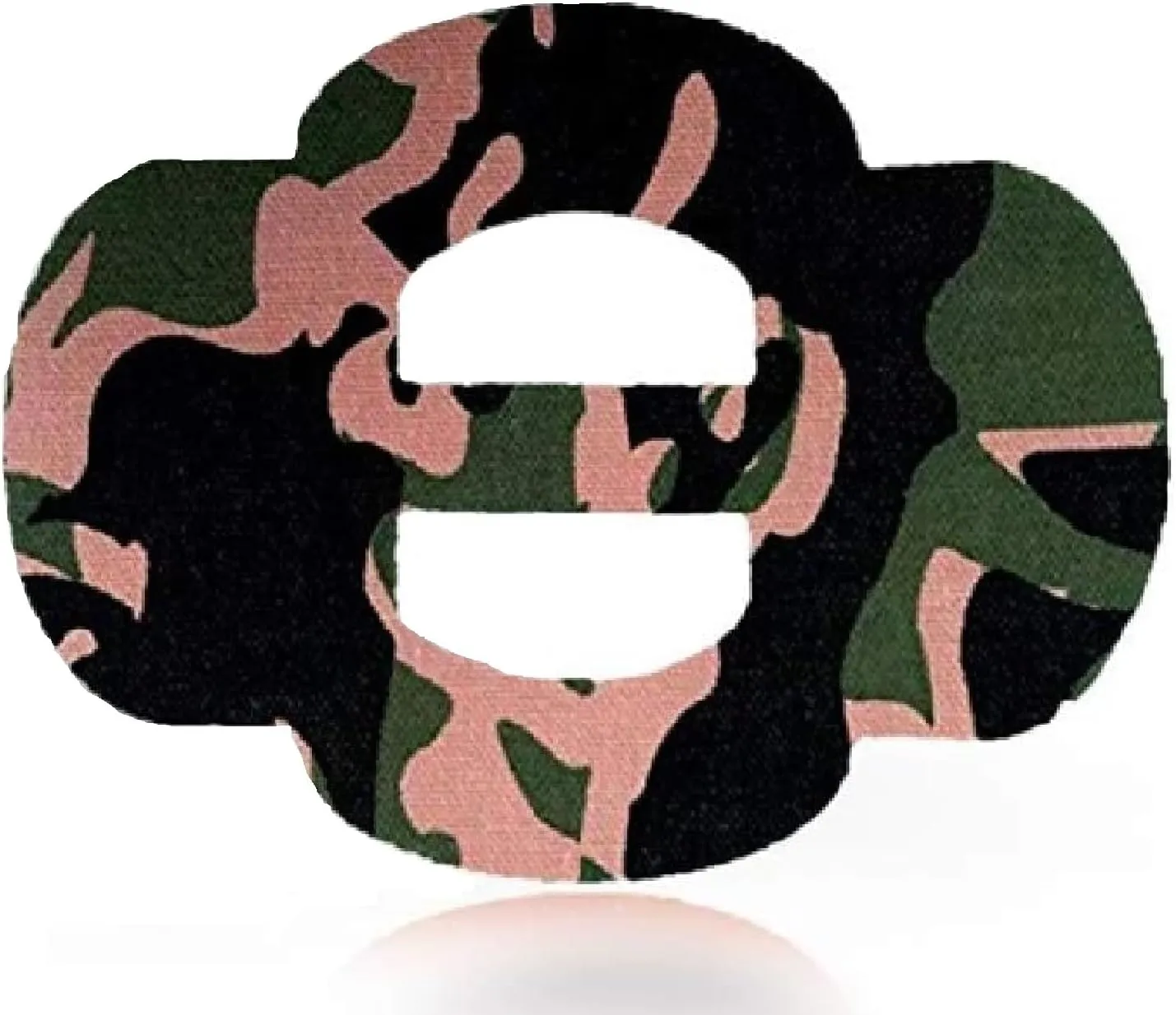 CGM Covers Adhesive Patches - Omnistrap Wrap Sports Grip CGM Overpatch Sensor Cover Waterproof Adhesive Tape CGM Patch for Omipod - Pre-Cut Design Pack of 15 (Camo)