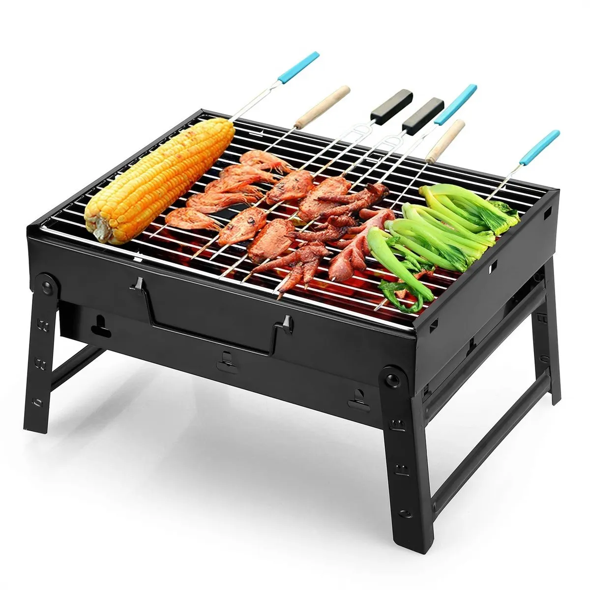 CGX-Mini Portable Outdoor Foldable Stainless Steel Charcoal BBQ Grill