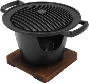 Charcoal Grills, Mini Grill Compact Structure Charcoal Grill with High Performance for Camping Outdoor