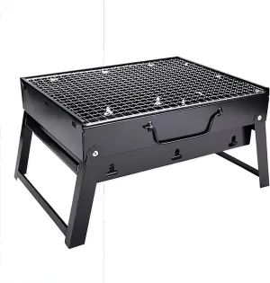 Charcoal Grills Portable Folding Barbecue Grill Easy Assemble and Remove Cooking Set BBQ Grilling Camping Grills