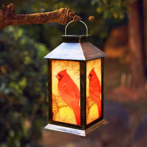 Charmante Kardinal Solar Lantern – Elegant Outdoor LED Garden Light
