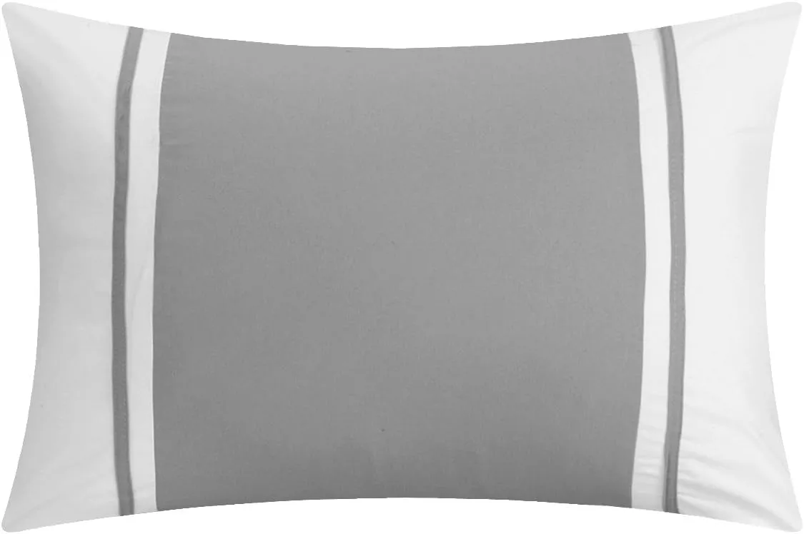 Chic Home Cheryl 10 Piece Comforter Set Complete Bed in a Bag Pleated Ruched Ruffled Bedding with Sheet Set and Decorative Pillows Shams Included, Queen White