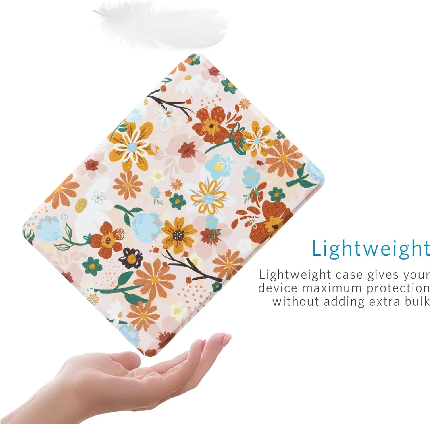 CoBak Case for 7" E-Readers - All New PU Leather Cover with Auto Sleep Wake Feature for E-Readers 2024 Released
