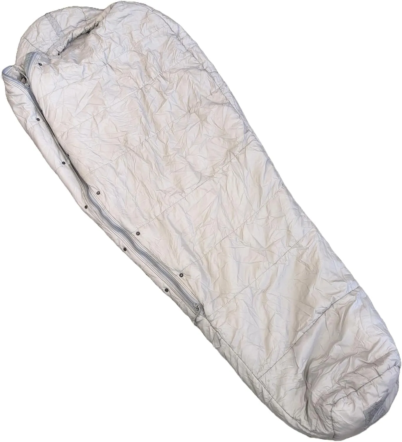 Cold Weather Military Sleeping Bag, Intermediate Rating to -10°F - Genuine US Military Surplus, Gray