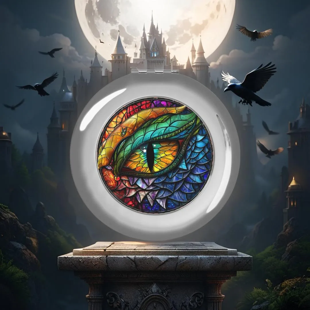 Compact Travel Mirror - My Dragon