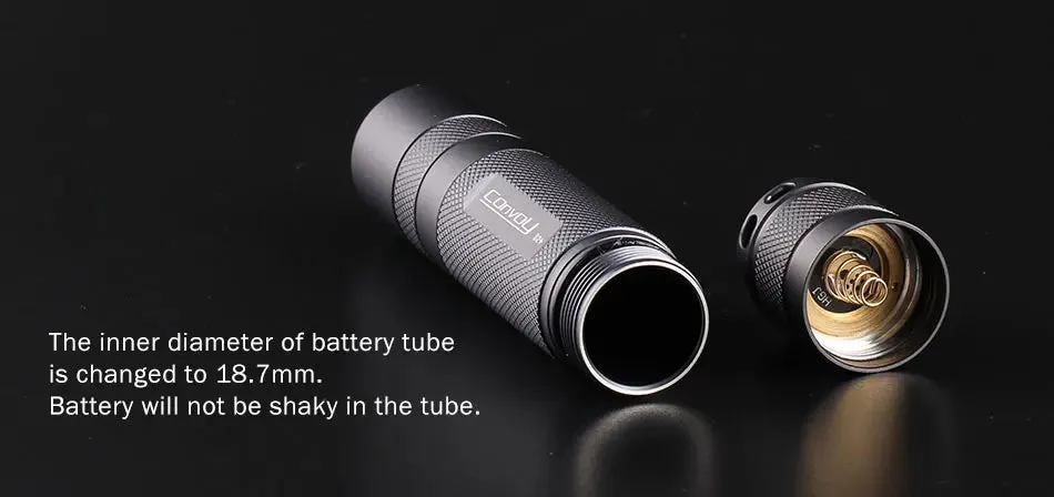 Convoy S2  Gray  XML2 U2-1A EDC LED Flashlight,torch,lantern,lanterna bike ,self defense,camping light, lamp,for bicycle