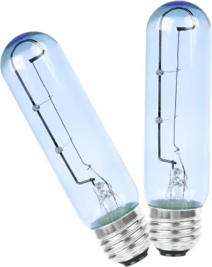 Cool Blue Glass Lamp Bulb 7006999 for sub-Zero Refrigerator and Freezer Units E26 40W Replacement Parts（ 2 Pack）