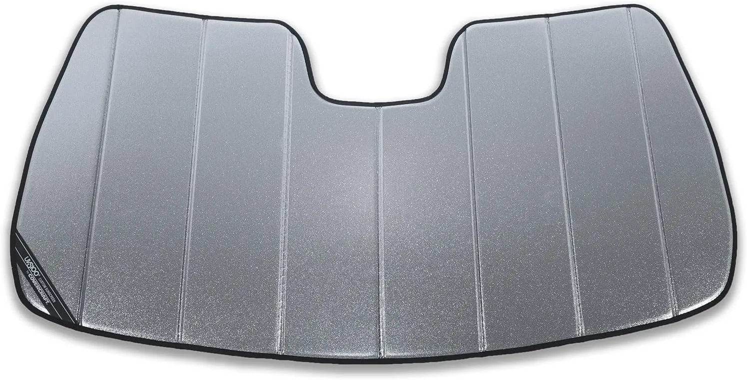 Covercraft UVS100 Premier Series Custom Sunscreen | Fits 2020-2024 Porsche 911 | Galaxy Silver