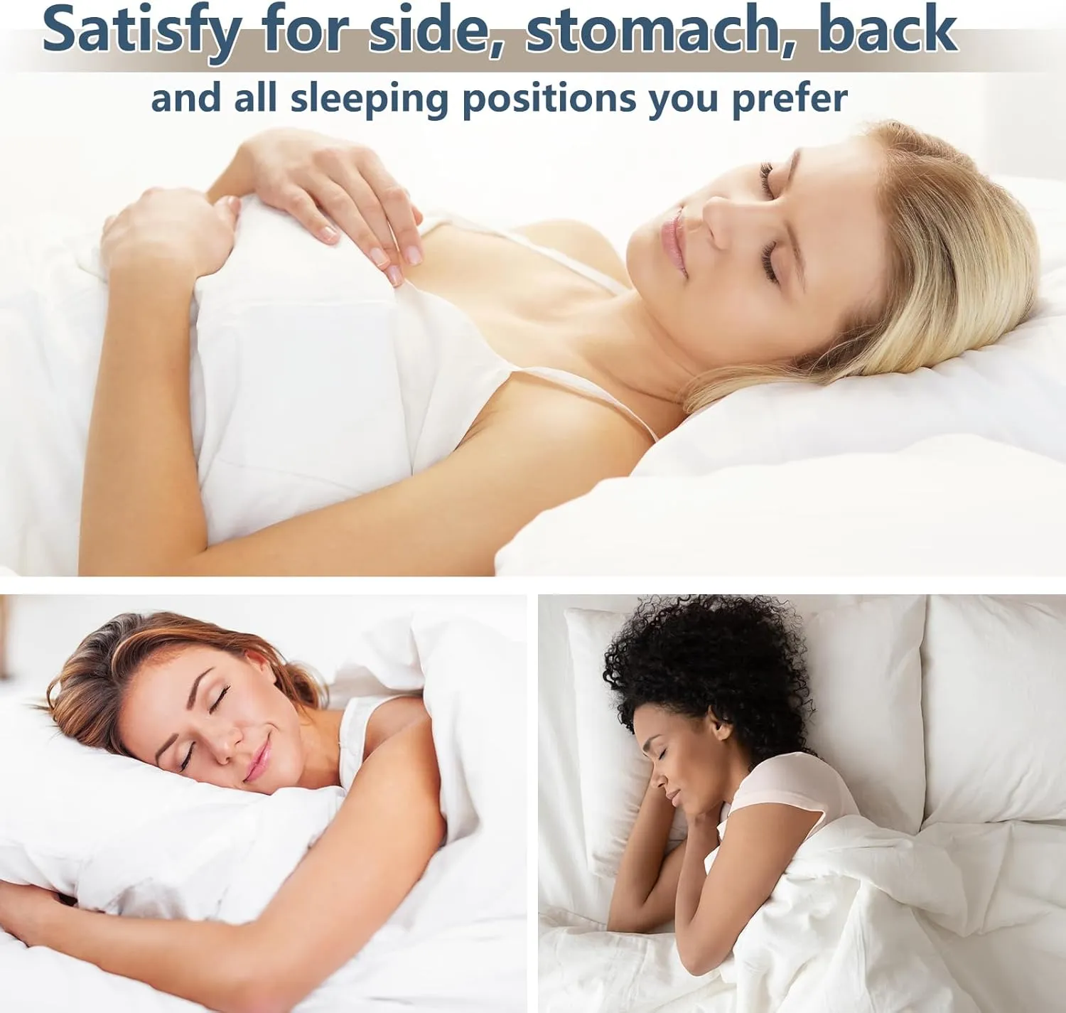 CozyLux Pillows Standard Size Set of 4, Hotel Quality Bed Pillows for Sleeping 4 Pack, Cooling Pillows for Side Back and Stomach Sleepers, Down Alternative Luxury Soft Supportive Pillows (18x26)