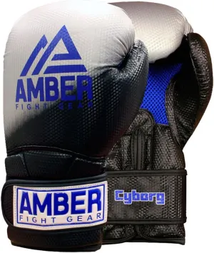 Cyborg 101 Training Gloves for Boxing, Kickboxing, Muay Thai, Durable Sparring Gloves with Foam Padding & Mesh Ventilation, Secure Hook & Loop Closure, Shock-Absorbing Punching Mitts, 12oz