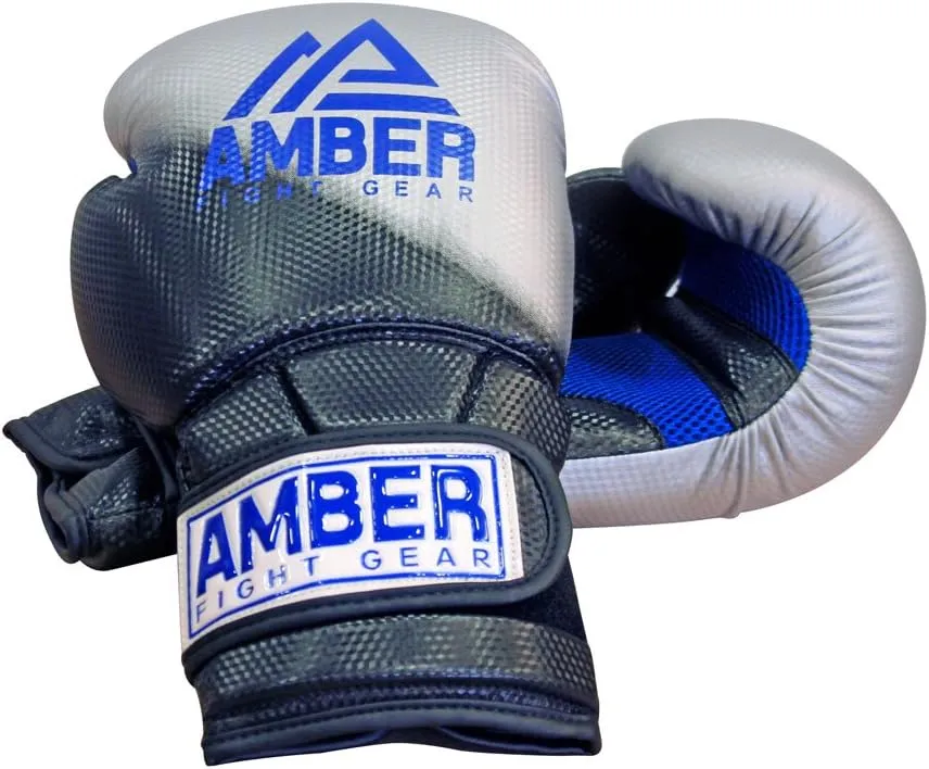 Cyborg 101 Training Gloves for Boxing, Kickboxing, Muay Thai, Durable Sparring Gloves with Foam Padding & Mesh Ventilation, Secure Hook & Loop Closure, Shock-Absorbing Punching Mitts, 12oz
