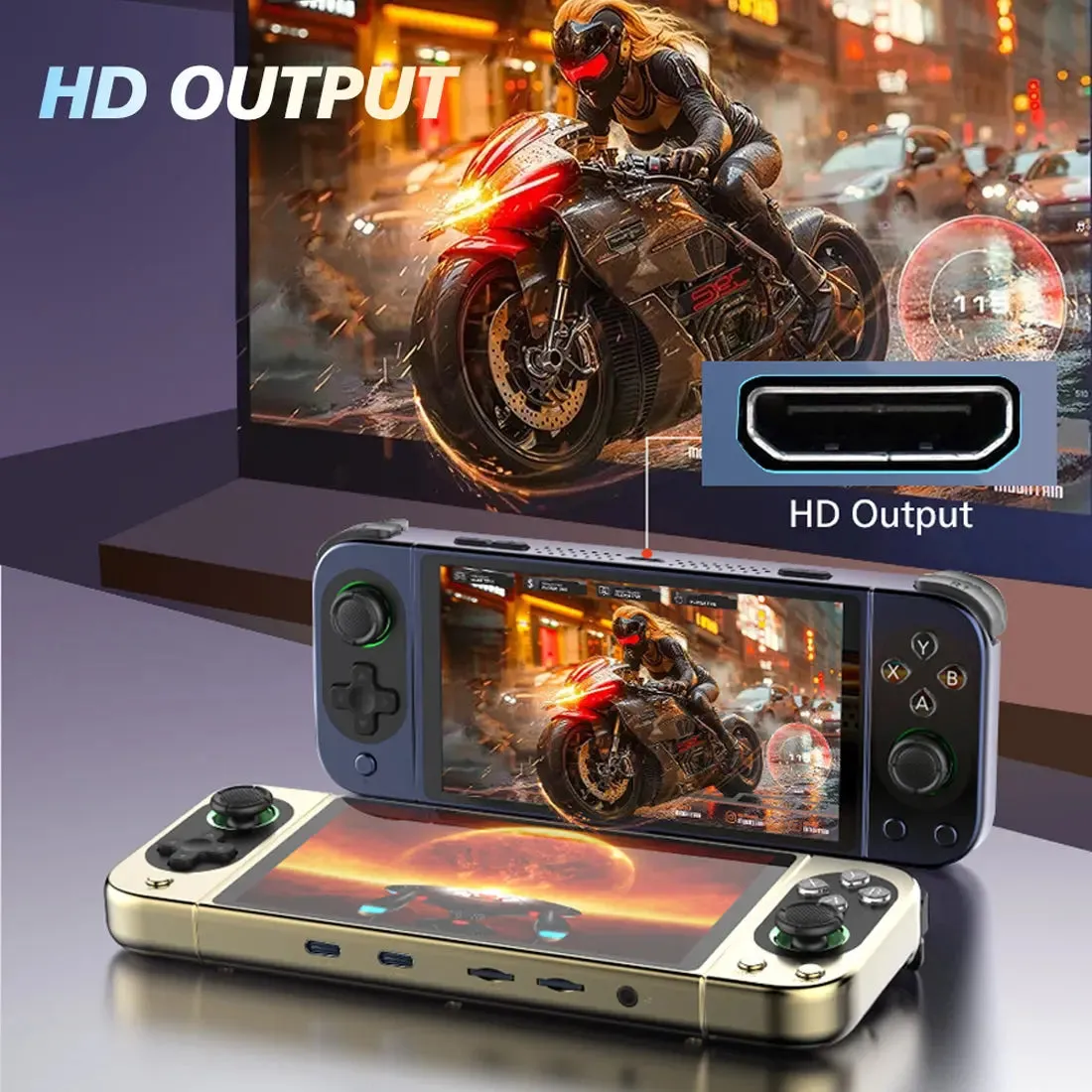 D-50PLUS Retro Handheld Game Console