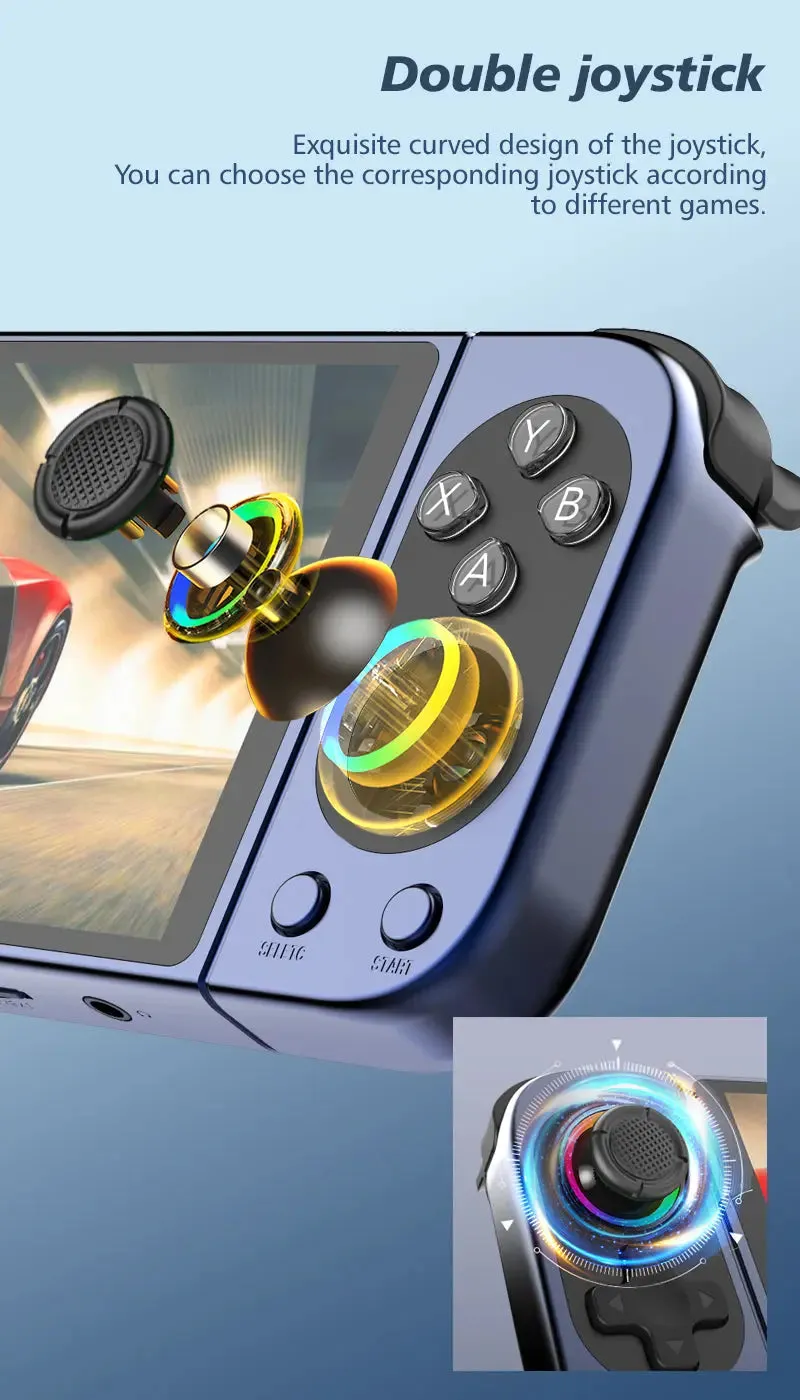 D-50PLUS Retro Handheld Game Console