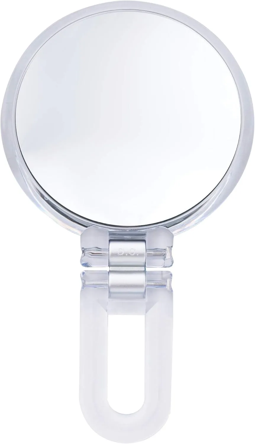 Danielle Magnification Folding Makeup Mirror 15X, Acrylic