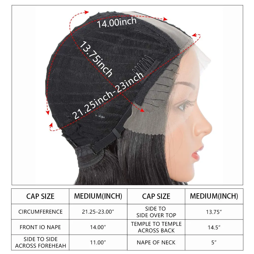 DÉBUT Lace Front Wigs for Black Women Short Bob Wigs Natural Straight Synthetic Hair Swiss Lace Heat Resistant Fibers 9.5" 120g Off Black Mixed Auburn Brown (Simulated Scalp 9.5 Inches, TT1B/30)