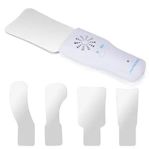 Dental Photography Mirrors Fog Free - 2 Sided Intraoral Photo Reflector Dental Stainless Steel Occlusal Mirror Fan with 4 Interchangeable Mirrors