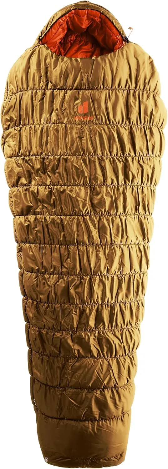 deuter Exosphere 11° EL Men's Atlantic-Ink Synthetic Fiber Right Zip Sleeping Bag